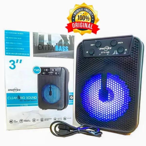 Bluetooth 5.3 MP3 Function Stereo Speaker - 1 Pcs - Powerful 15 Watts